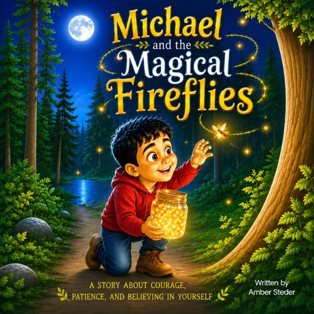 Michael and the Magical Fireflies by Amber Steder | barcode:9798180575883 | source:'9798180575883.jpg