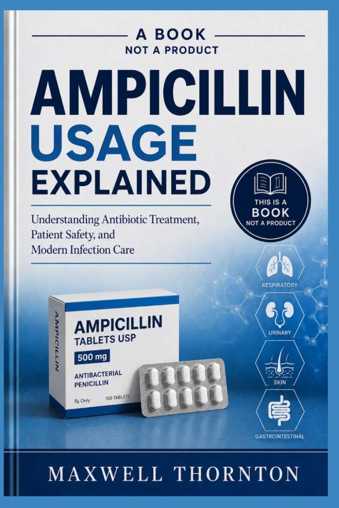 AMPICILLIN USAGE EXPLAINED by Maxwell Thornton | barcode:9798180956774 | source:'9798180956774.jpg