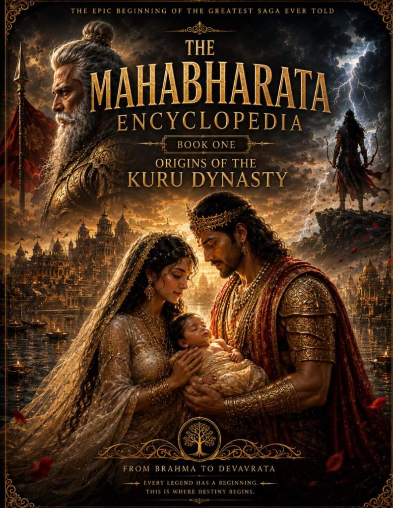 THE MAHABHARATA ENCYCLOPEDIA: Origins of the Lunar Dynasty: The Ancestors of Mahabharata by Gopichand Kummari | barcode:9798181169722 | source:'9798181169722.jpg