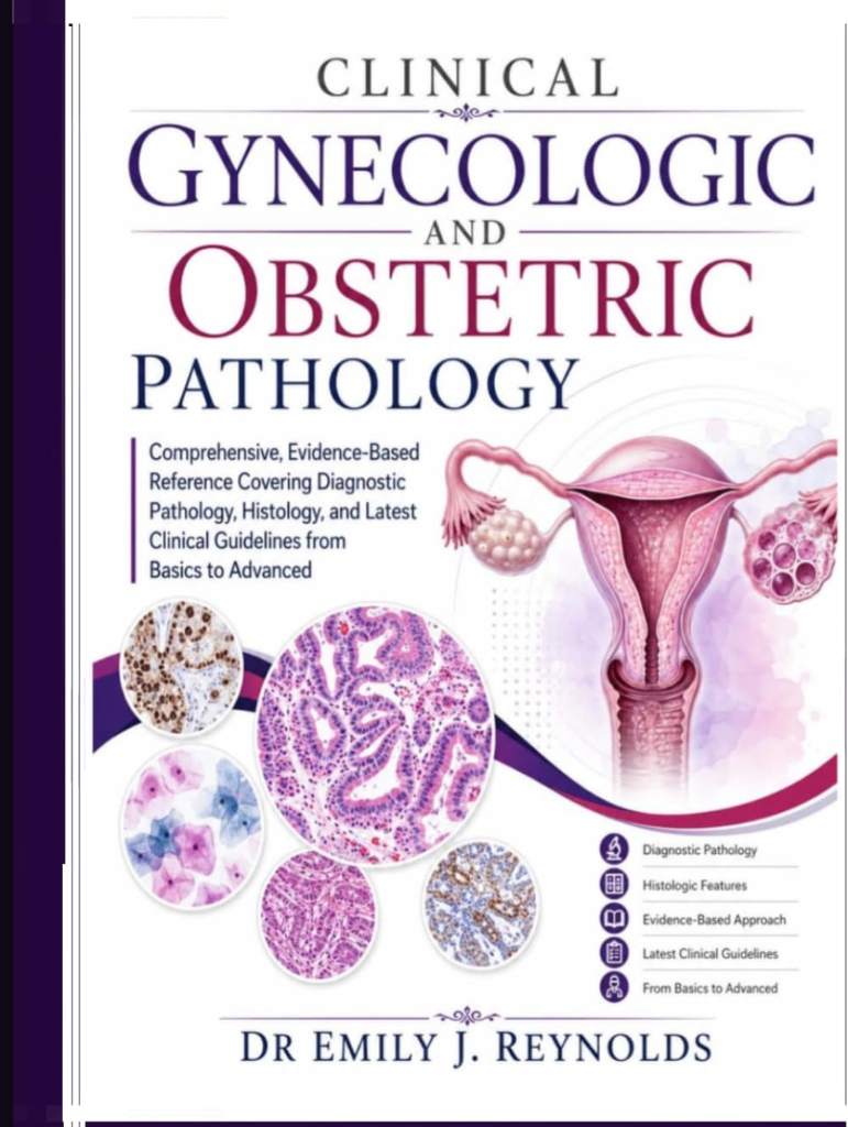 Clinical Gynecologic And Obstetric Pathology: Comprehensive, Evidence-Based Reference Covering Diagnostic Pathology, Histology, and Latest Clinical Guidelines from Basics to Advanced by DR EMILY J. REYNOLDS | barcode:9798181187191 | source:'9798181187191.jpg