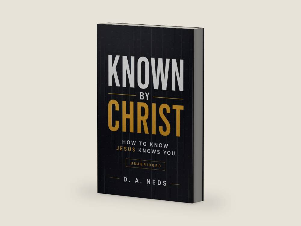 Known By Christ: How To Know Jesus Knows You by D. A. Neds | barcode:9798181210813 | source:'9798181210813-right-three-quarter.jpg