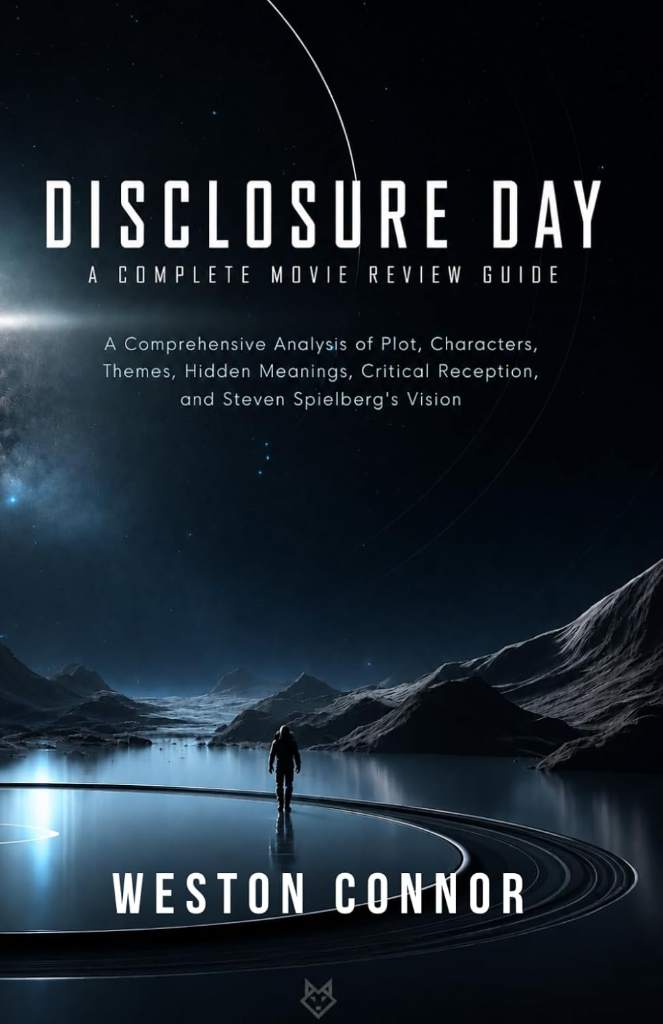 DISCLOSURE DAY: A Complete Movie Review Guide: A Comprehensive Analysis of Plot, Characters, Critical Reception, Hidden Meanings, Themes, and Ending Explained by Weston Connor | barcode:9798181349865 | source:'9798181349865.jpg