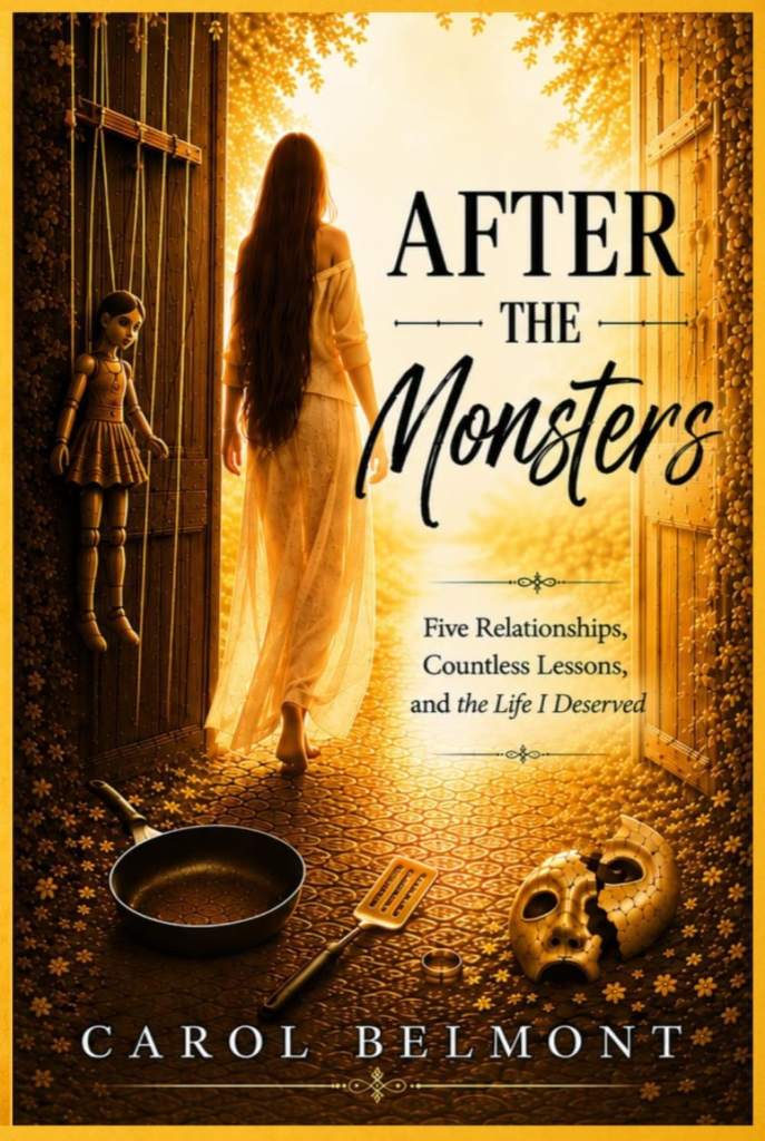 After The Monsters: Five Relationships, Countless Lessons, and The Life I Deserved by Carol Belmont | barcode:9798181489066 | source:'9798181489066.jpg