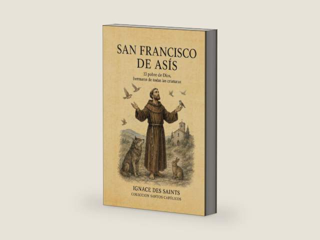 SAN FRANCISCO DE ASÍS: El pobre de Dios, hermano de todas las criaturas (COLECCIÓN DE SANTOS CATÓLICOS) (Spanish Edition) by Ignace des Saints | barcode:9798181855229 | source:'9798181855229-right-three-quarter.jpg