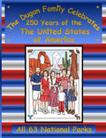 The Dugan Family Celebrates 250 Years of the United States of America: All 63 National Parks: A Dugan Family Adventure Series Coloring Book Collection by Nora Storm | barcode:9798181924130 | source:'9798181924130.jpg