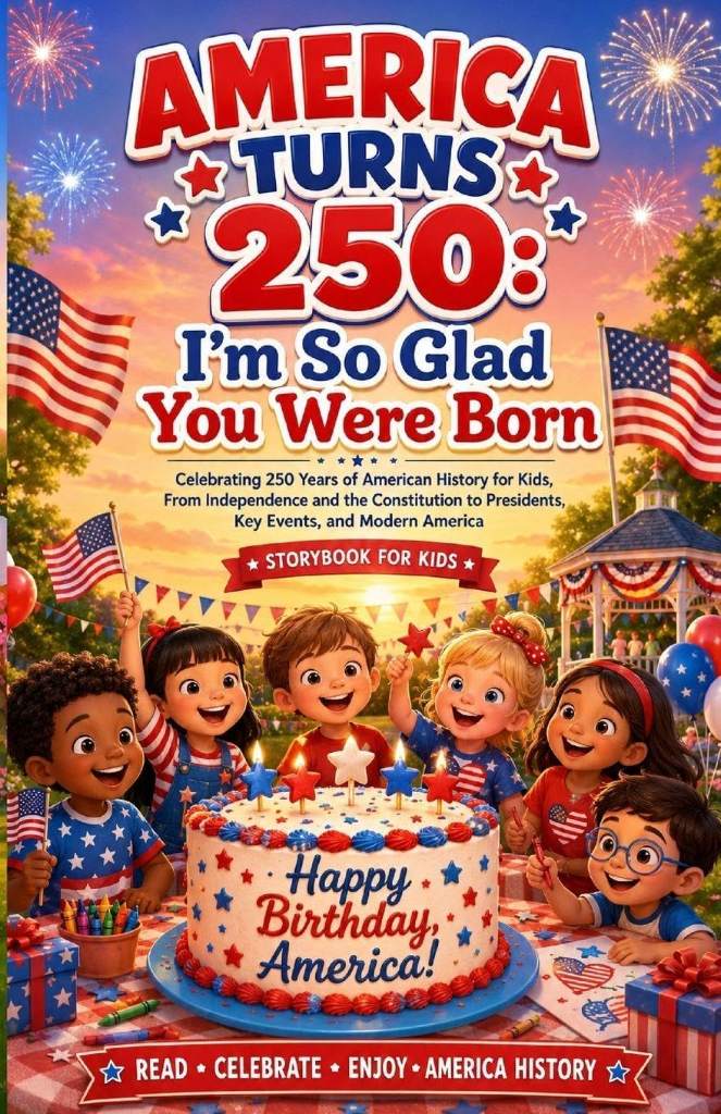 America Turns 250: I’m So Glad You Were Born: Celebrating 250 Years of American History for Kids, From Independence and the Constitution to Presidents, Key Events, and Modern America by BRIGHT OWEN | barcode:9798181936492 | source:'9798181936492.jpg