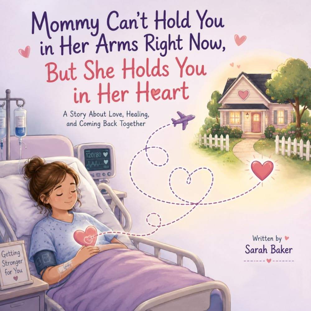 Mommy Can’t Hold You in Her Arms Right Now, But She Holds You in Her Heart: A Story About Love, Healing, and Coming Back Together by Sarah Baker | barcode:9798182037891 | source:'9798182037891.jpg