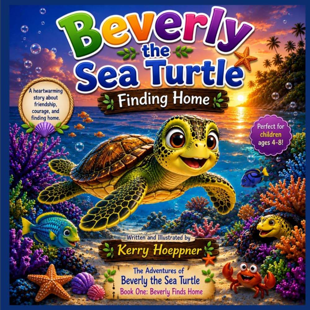 Beverly the Sea Turtle: Finding Home by Kerry Hoeppner | barcode:9798182047999 | source:'9798182047999.jpg
