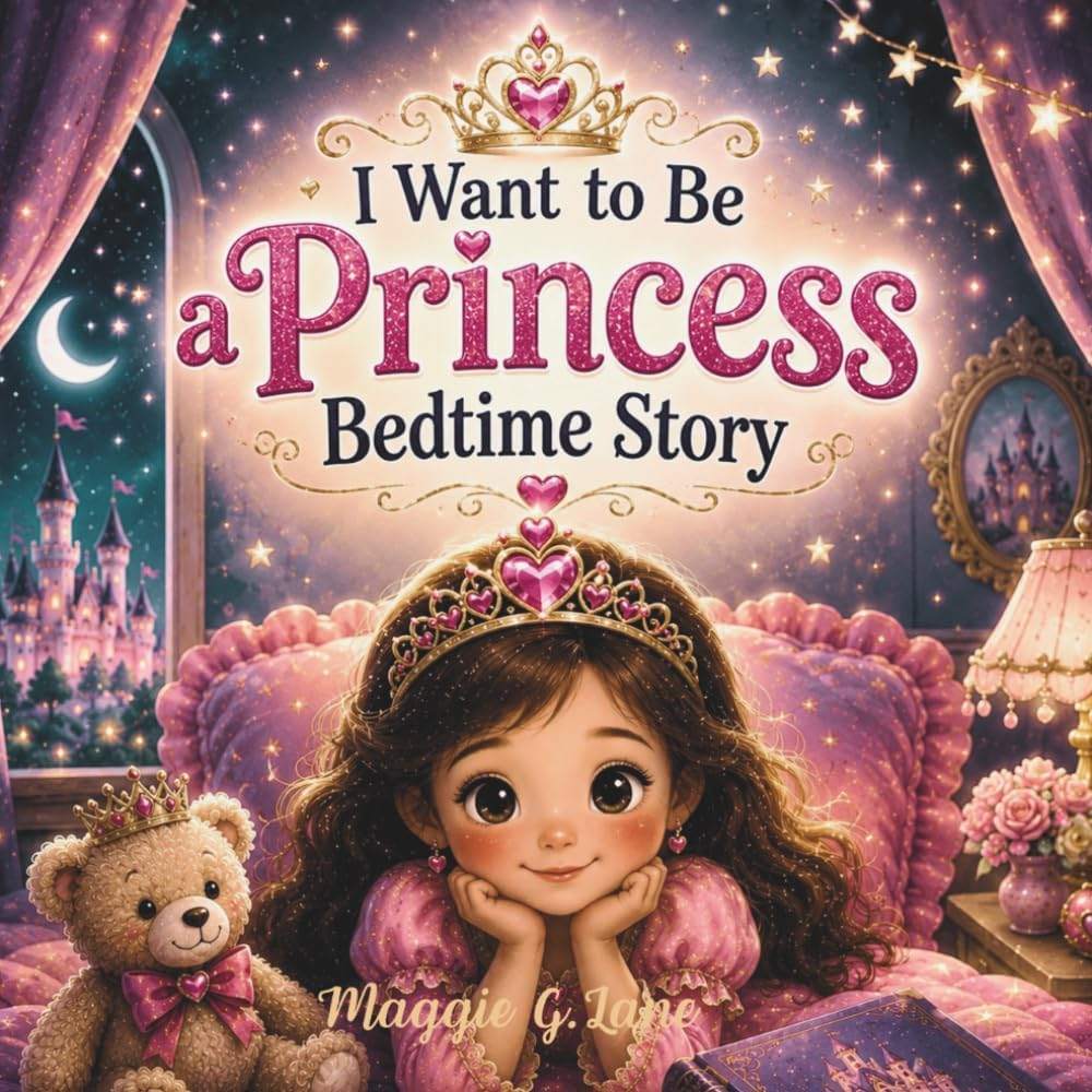 I Want to Be a Princess Bedtime Story: A Picture Book About Kindness, Friendship, and True Beauty for Kids Ages 3-8 by Maggie G.Lane | barcode:9798182049382 | source:'9798182049382.jpg