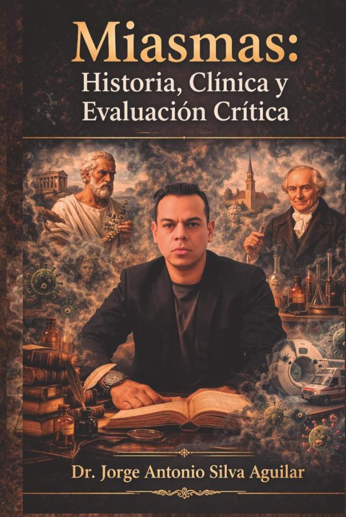 Miasmas; historia, clínica y evaluación critica. (Spanish Edition) by Jorge Antonio Silva Aguilar | barcode:9798182107945 | source:'9798182107945.jpg