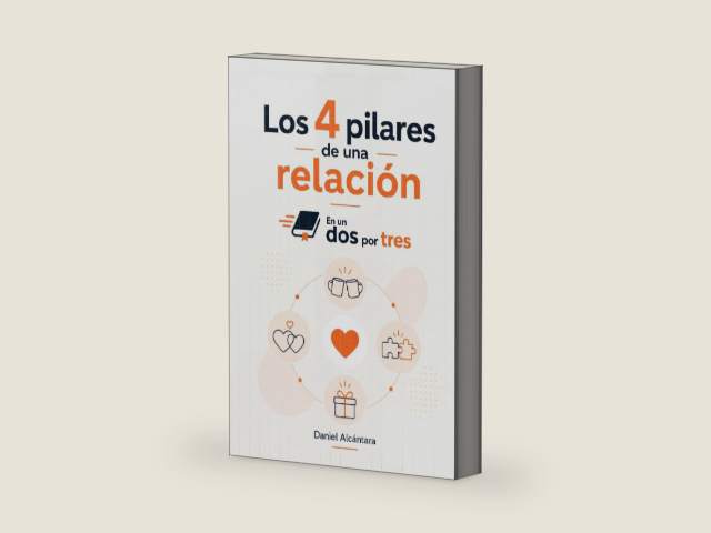 Los 4 pilares de una relación En un dos por tres (Spanish Edition) by Daniel Alcántara | barcode:9798182354769 | source:'9798182354769-right-three-quarter.jpg