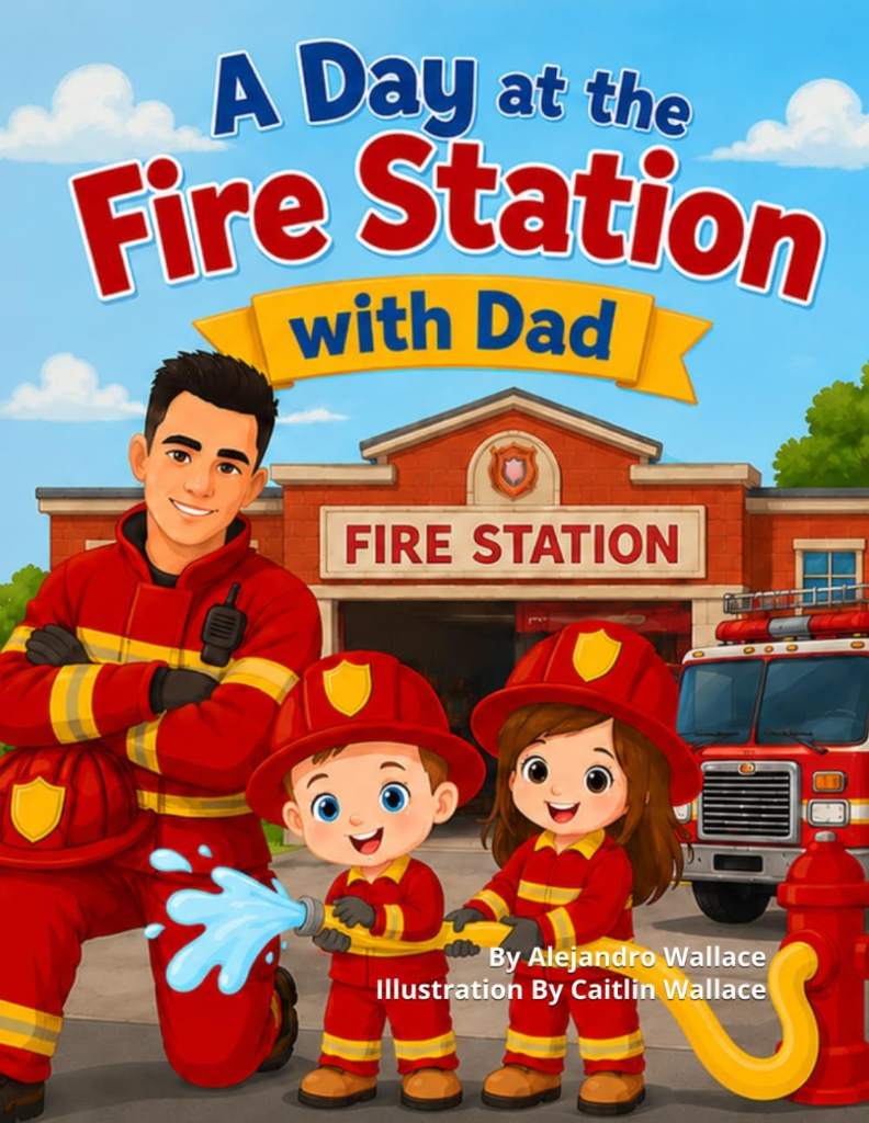 A Day at the Fire Station with Dad by Alejandro Wallace | barcode:9798182364706 | source:'9798182364706.jpg