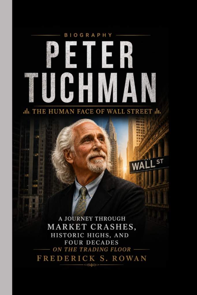 PETER TUCHMAN BIOGRAPHY: The Human Face of Wall Street- A Journey Through Market Crashes, Historic Highs, and Four Decades on the Trading Floor by Frederick S. Rowan | barcode:9798182385251 | source:'9798182385251.jpg