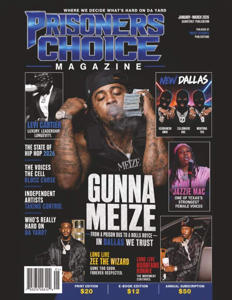 Prisoners Choice Magazine: Issue 001 by Karrier Jones | barcode:9798182463768 | source:'9798182463768.jpg