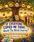 If Everyone Copied Me Today… Would the World Improve?: A Coloring Book About Becoming the Example by Animal Elvis | barcode:9798182475747 | source:'9798182475747.jpg
