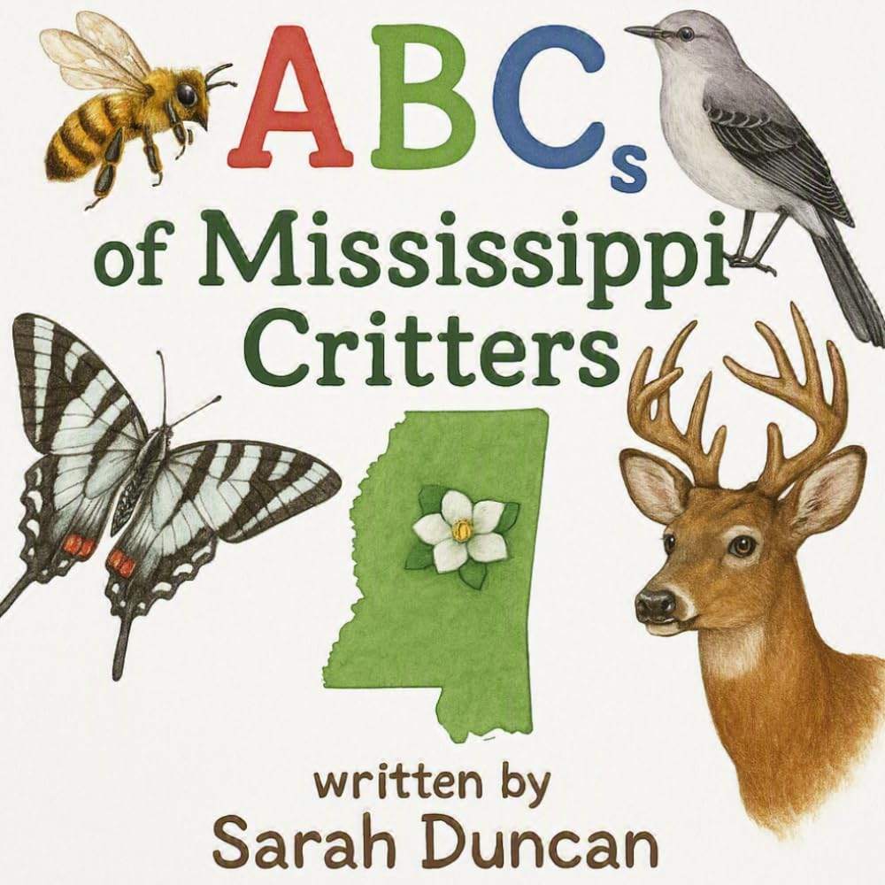 ABCs of Mississippi Critters (Little Mississippi Learning Series) by Sarah Duncan | barcode:9798182483605 | source:'9798182483605.jpg