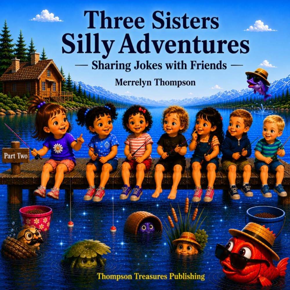 Three Sisters Silly Adventures: Sharing Jokes with Friends Part Two by Merrelyn Thompson | barcode:9798183519778 | source:'9798183519778.jpg