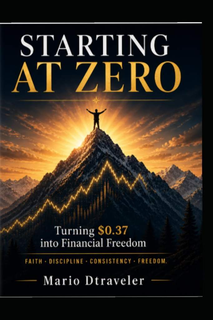 Starting At Zer0: Turning $0.37 Into Financial Freedom by Mario Dtraveler | barcode:9798183529975 | source:'9798183529975.jpg