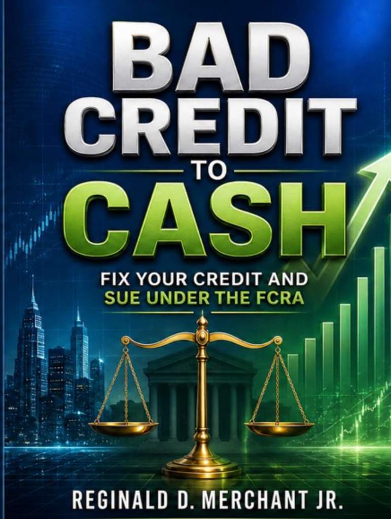 BAD CREDIT TO CASH by Reginald Merchant | barcode:9798183653298 | source:'9798183653298.jpg