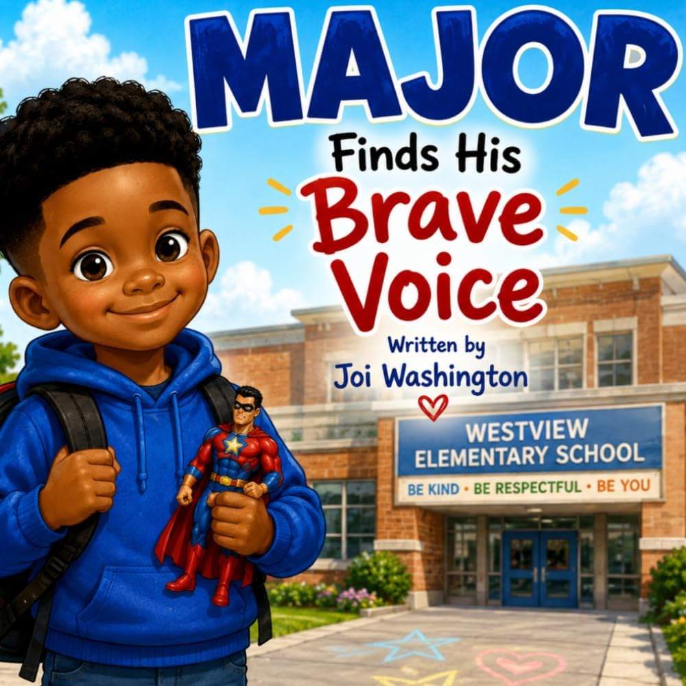 Major Finds His Brave Voice by Joi Washington | barcode:9798183729658 | source:'9798183729658.jpg