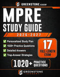 MPRE Study Guide 2026–2027: Exam Review with Personalized Study Plan, 1020+ Practice Questions, 17 Full-Length Exams, Detailed Answer Explanations, ... Strategies for Ethics Rule Confidence by Greenstone Academy | barcode:9798183857115 | source:'9798183857115.jpg