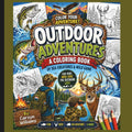 Outdoor Adventures: A Coloring Book Of Sea Creatures & Wild Game by Carsyn Jade Williams | barcode:9798184092942 | source:'9798184092942.jpg