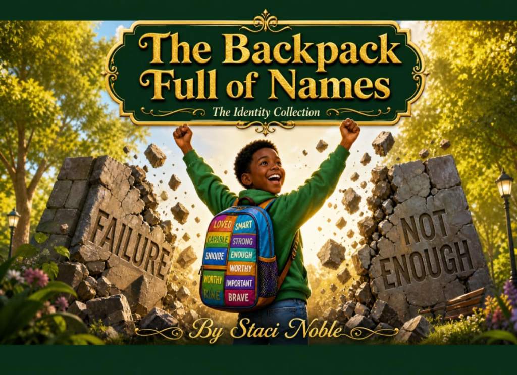 The Backpack Full of Names: A Story About Letting Go of Labels (The Identity Collection Series) by Staci Noble | barcode:9798184221328 | source:'9798184221328.jpg