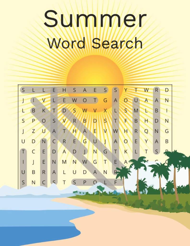 Summer Word Search: Sunny Days & Wordy Ways: A Summer Word Search Adventure by Jay Freeman | barcode:9798184235349 | source:'9798184235349.jpg