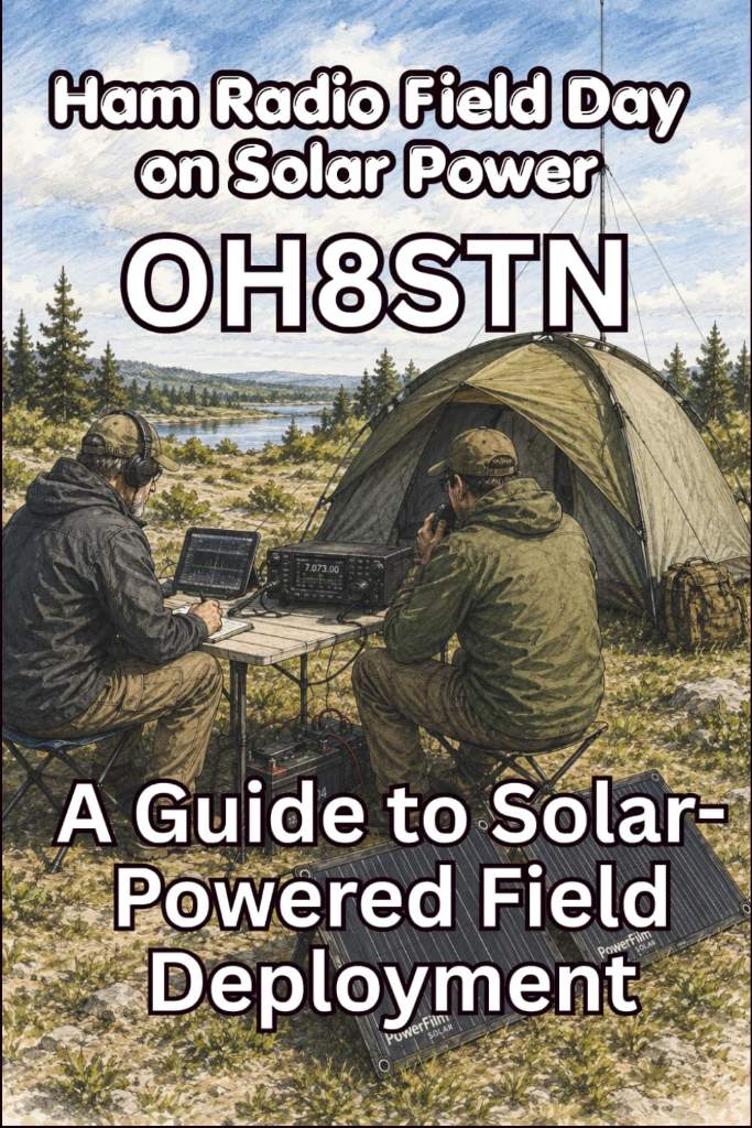 Ham Radio Field Day on Solar Power: A Guide to Solar-Powered Field Deployment (OH8STN: Grid Down Emergency Communications) by Julian White OH8STN | barcode:9798184255910 | source:'9798184255910.jpg