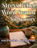 Large Print Word Search for Seniors: 100 Easy & Relaxing Puzzles for Stress Relief: Extra Large Font Brain Games for Elderly Women & Men — 24 Words ... for Adults: Large Print Relaxing Activities) by Vladimirova | barcode:9798184271545 | source:'9798184271545.jpg