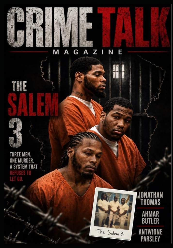 Crime Talk Magazine: The Story of the Salem 3 by Aaron Morris | barcode:9798184394435 | source:'9798184394435.jpg