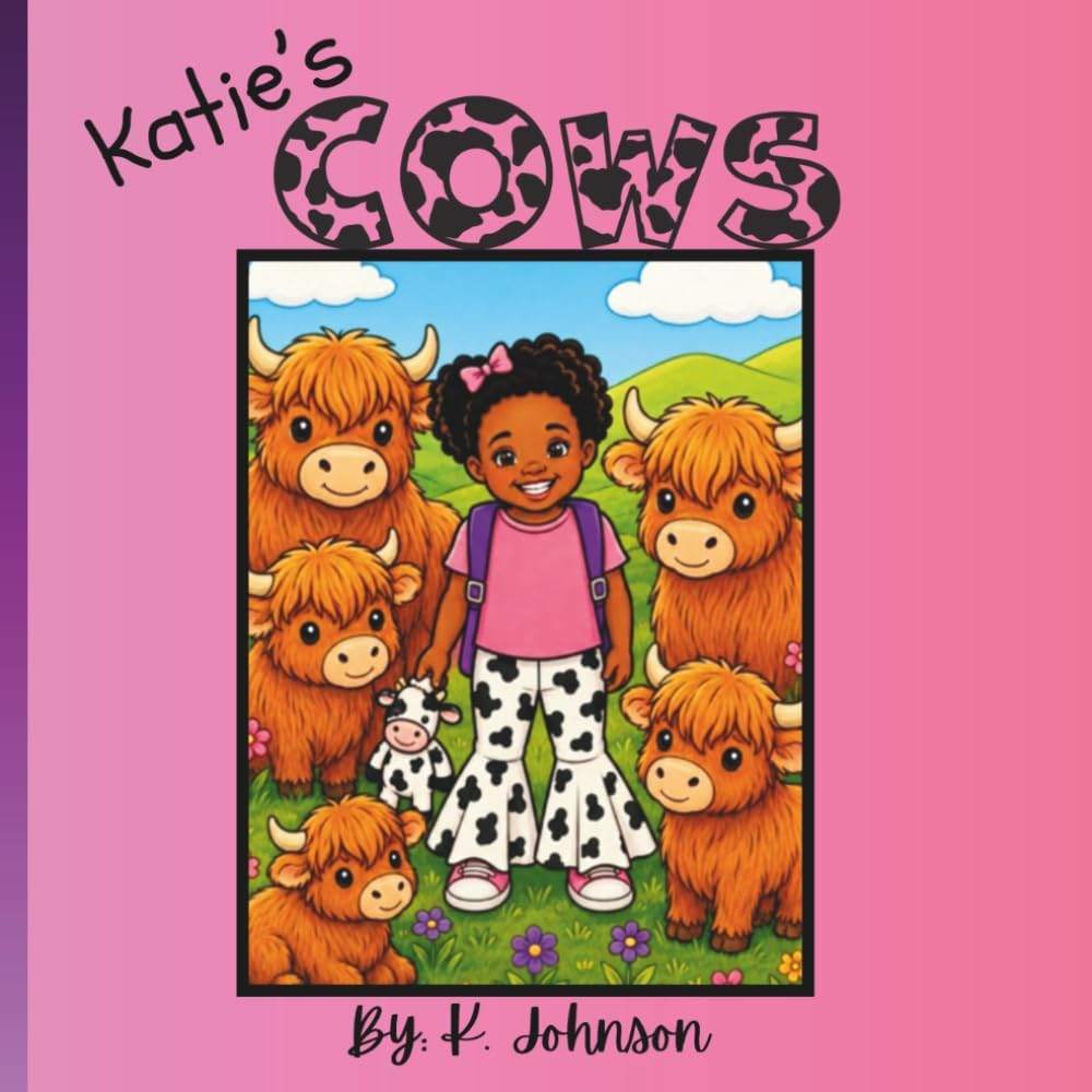 Katie's Cows: Highland Cow Coloring Book for Kids. by Kim Johnson | barcode:9798184516035 | source:'9798184516035.jpg