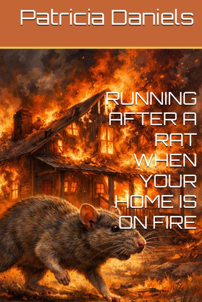 RUNNING AFTER A RAT WHEN YOUR HOME IS ON FIRE by Patricia Daniels | barcode:9798184582320 | source:'9798184582320.jpg