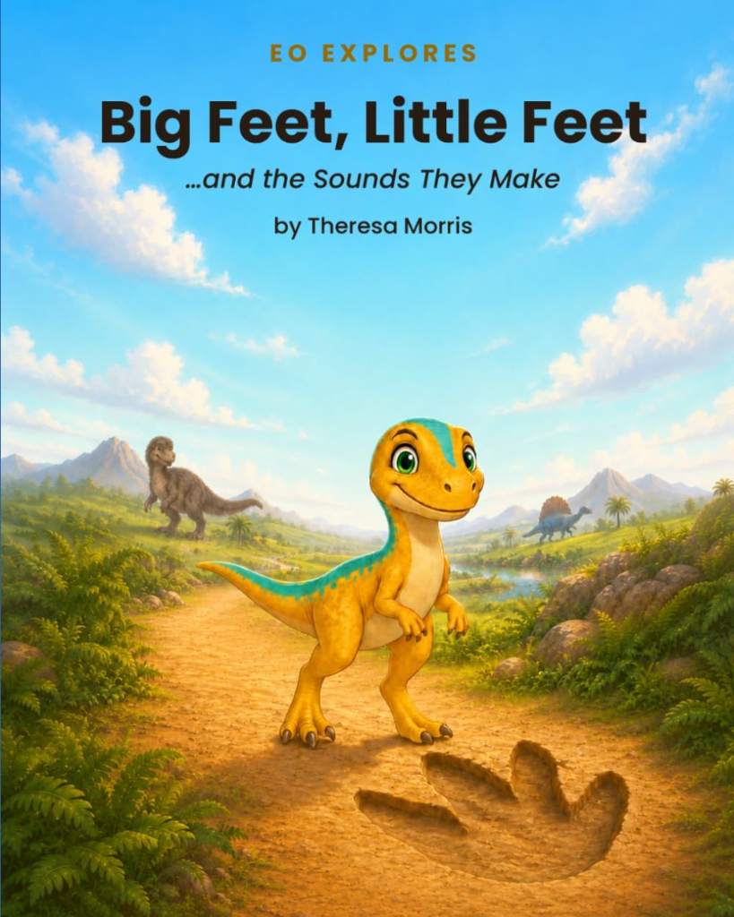 Eo Explores Big Feet, Little Feet: ...and the Sounds They Make by Theresa Morris | barcode:9798184714523 | source:'9798184714523.jpg