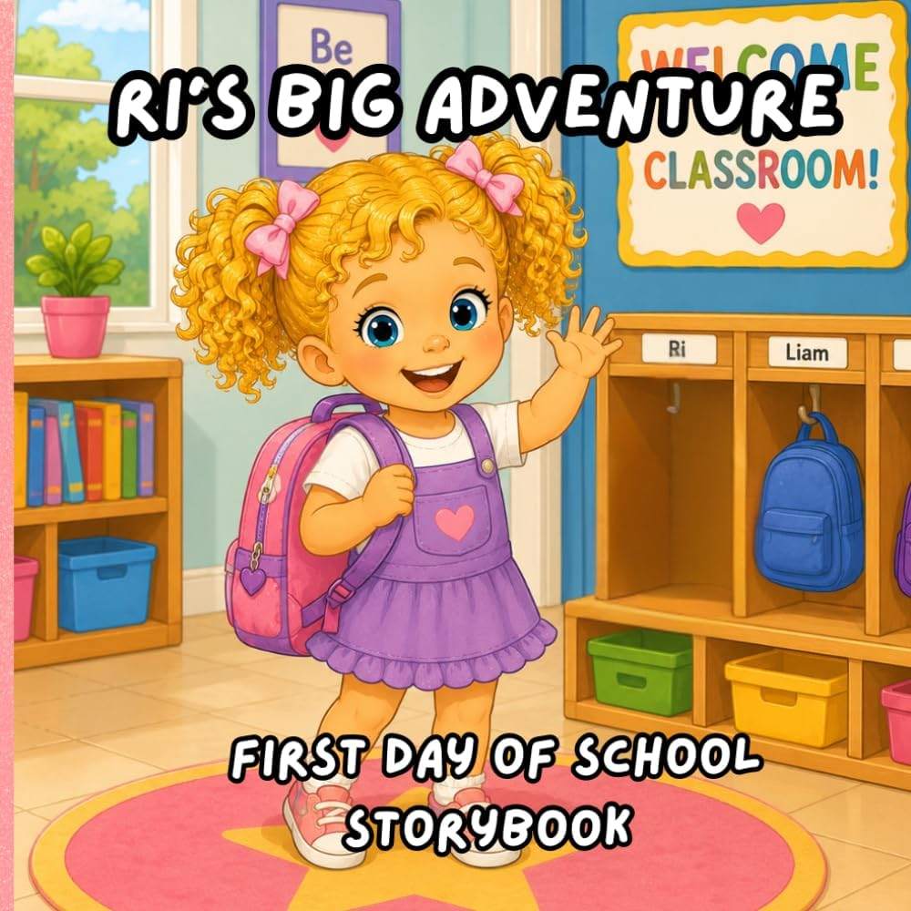Ri’s Big Adventure: First Day of School: A Heartwarming Preschool Adventure About Friendship, Learning, and New Beginnings by Brandy B | barcode:9798184737768 | source:'9798184737768.jpg