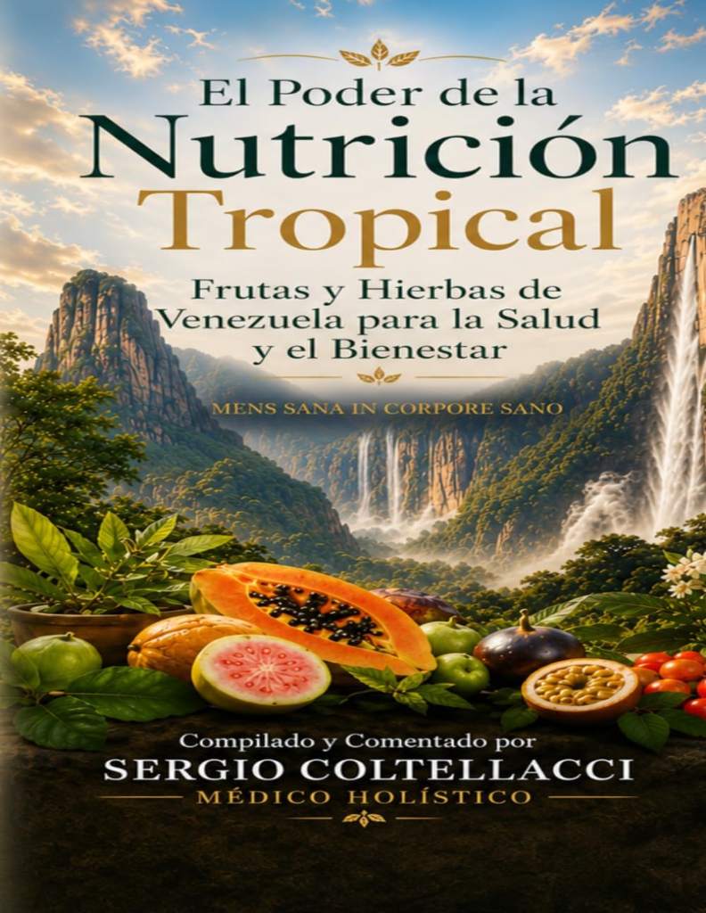 El Poder de la Nutrición Tropical Frutas y Hierbas de Venezuela para la Salud y el Bienestar.: MENS SANA IN CORPORE SANO (Spanish Edition) by Sergio Coltellacci | barcode:9798184762869 | source:'9798184762869.jpg