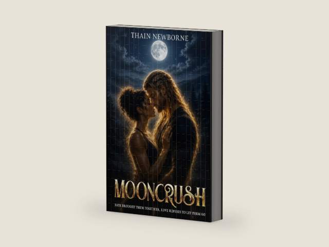 Mooncrush by Thain Newborne | barcode:9798185091548 | source:'9798185091548-right-three-quarter.jpg