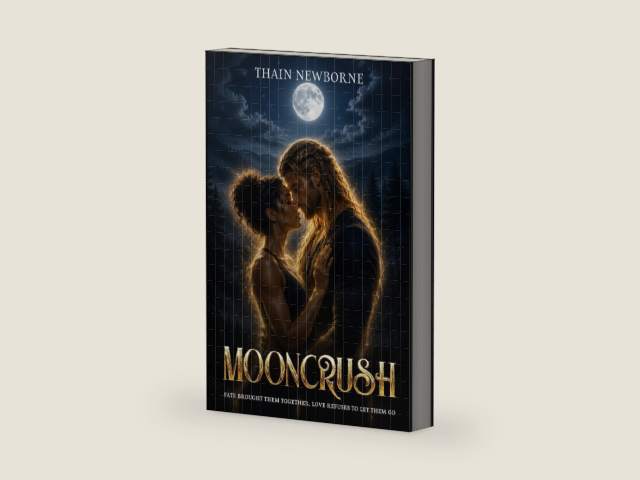 Mooncrush by Thain Newborne | barcode:9798185096284 | source:'9798185096284-right-three-quarter.jpg