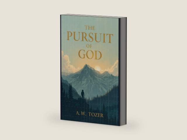 The Pursuit of God by A. W. TOZER | barcode:9798185151747 | source:'9798185151747-right-three-quarter.jpg