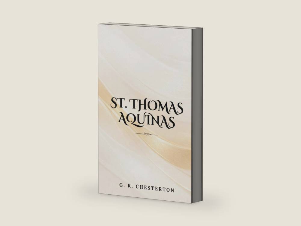 St. Thomas Aquinas: (Annotated) by G. K. Chesterton | barcode:9798185241967 | source:'9798185241967-right-three-quarter.jpg