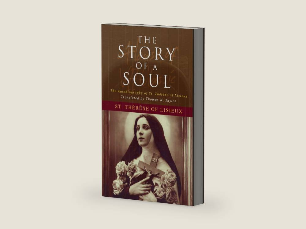 The Story of a Soul: The Autobiography of St. Thérèse of Lisieux: 1898 The Little Way & Catholic Spirituality Classic by St. Therese Lisieux | barcode:9798185601303 | source:'9798185601303-right-three-quarter.jpg