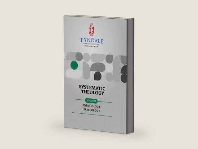 Systematic Theology: Vol. 5 Soteriology-Israelology (Tyndale’s Systematic Theology.) by Tyndale | barcode:9798186430292 | source:'9798186430292-right-three-quarter.jpg