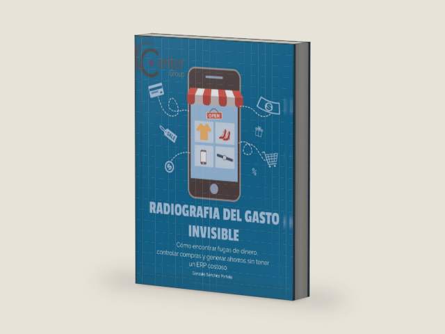 Radiografía del Gasto Invisible: Cómo encontrar fugas de dinero, controlar compras y generar ahorros sin tener un ERP costoso (Spanish Edition) by CEO Gonzalo Sánchez Portela | barcode:9798186446354 | source:'9798186446354-right-three-quarter.jpg