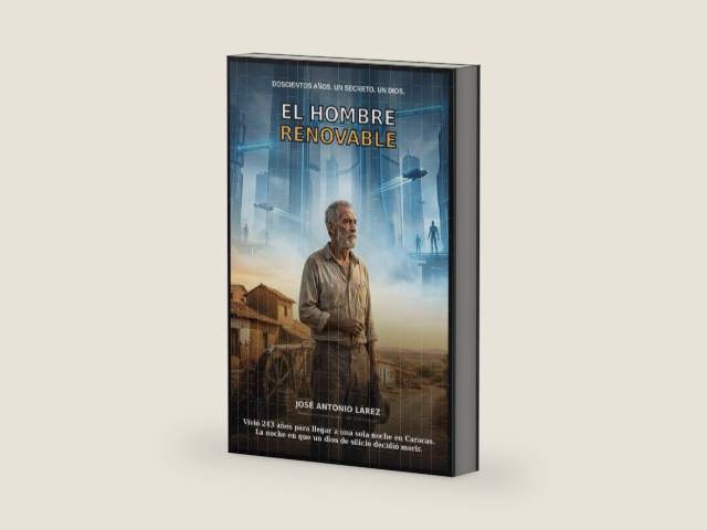 El Hombre Renovable (Spanish Edition) by Jose Larez | barcode:9798186978190 | source:'9798186978190-right-three-quarter.jpg