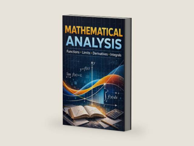 Mathematical Analysis:: Functions, Limits, Derivatives, and Integrals Explained Simply for High School Students by Mattew Reinolds | barcode:9798196054723 | source:'9798196054723-right-three-quarter.jpg