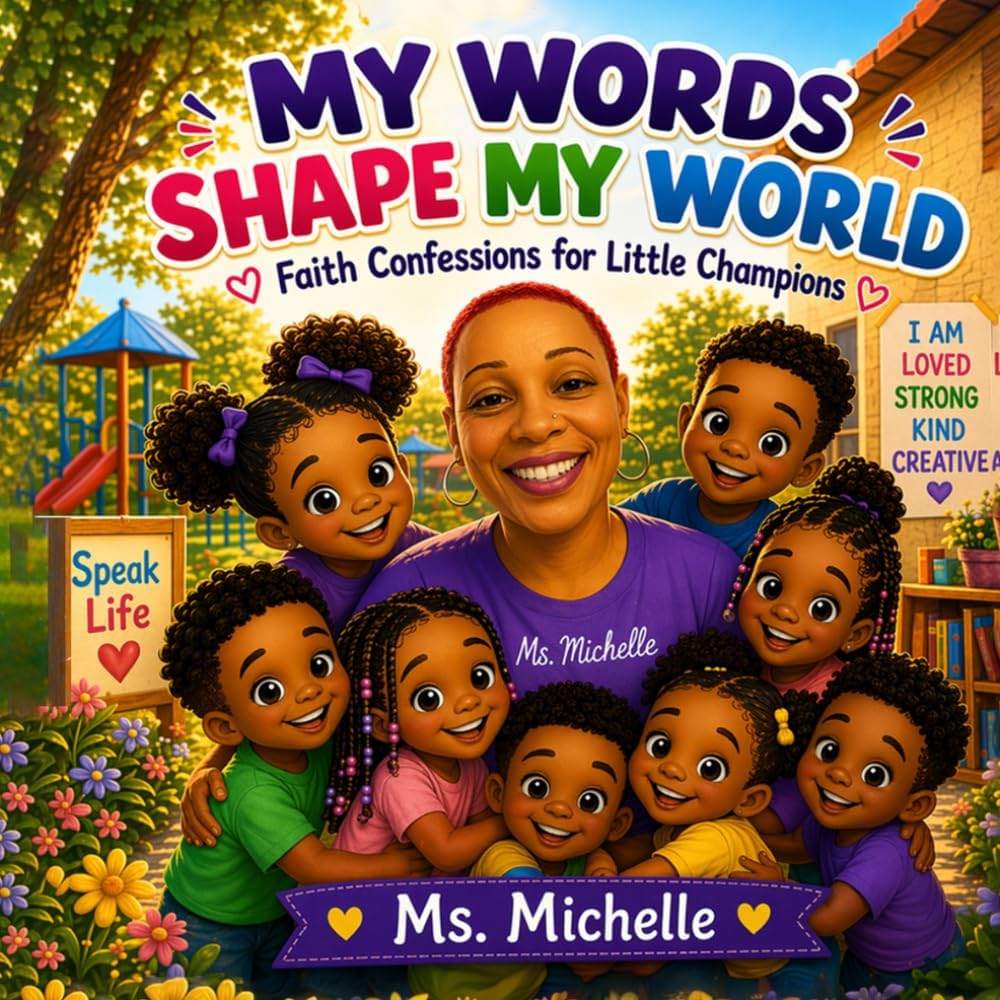 MY WORDS SHAPE MY WORLD: Faith Confessions for Little Champions by Ms. Michelle Johnson | barcode:9798196574122 | source:'9798196574122.jpg