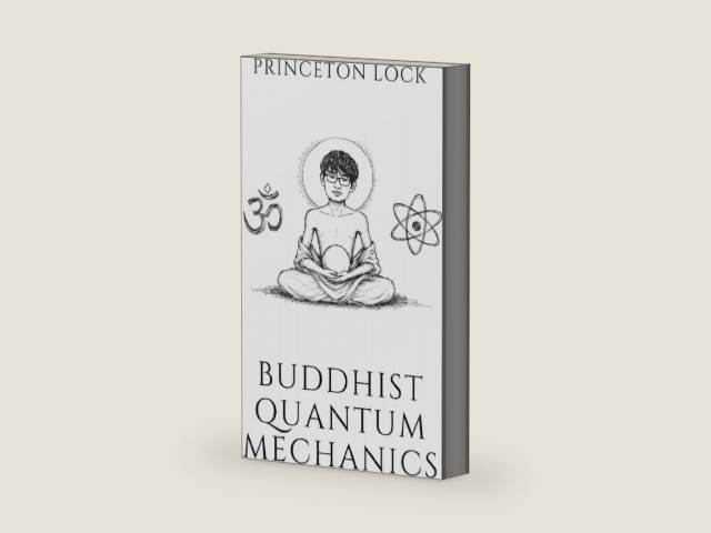 Buddhist Quantum Mechanics by Princeton Lock | barcode:9798197302816 | source:'9798197302816-right-three-quarter.jpg