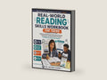 Real-World Reading Skills Workbook for Teens: Short Passages, Reading Comprehension, Main Idea, Inference, Vocabulary, Text Evidence, and Real-World ... Practice for Middle and High School Students by Skill Builders Academy | barcode:9798197637543 | source:'9798197637543-right-three-quarter.jpg