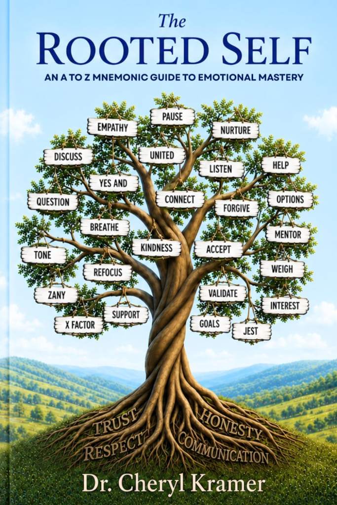 The Rooted Self: An A to Z Mnemonic Guide to Emotional Mastery by Dr. Cheryl Kramer | barcode:9798197662767 | source:'9798197662767.jpg
