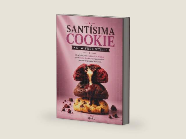 Santísima Cookie: El método para cookies New York altas, rellenas y con centro fundente (Spanish Edition) by Astrid González | barcode:9798198270190 | source:'9798198270190-right-three-quarter.jpg